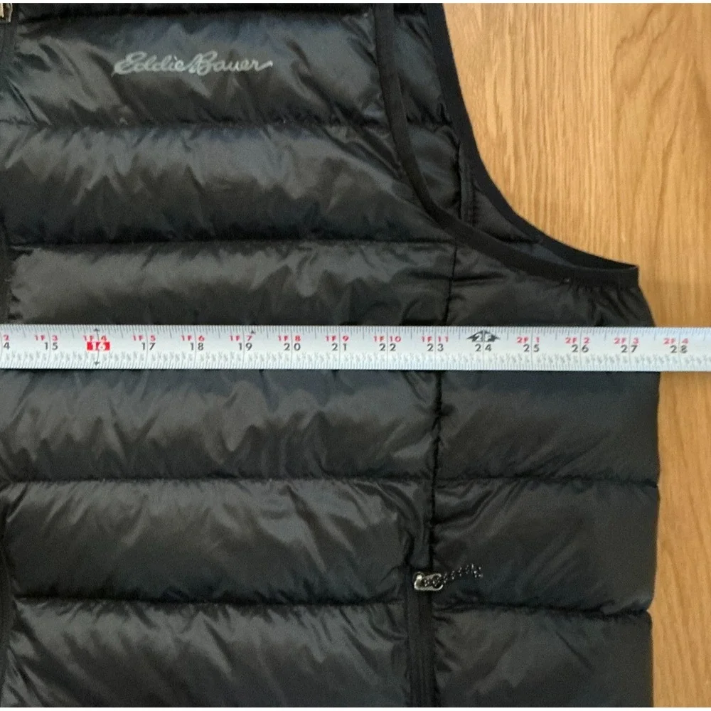 Eddie Bauer EB650 Down Puffer Vest 2XL‎ Black Gorpcore Minimalist Winter Layer